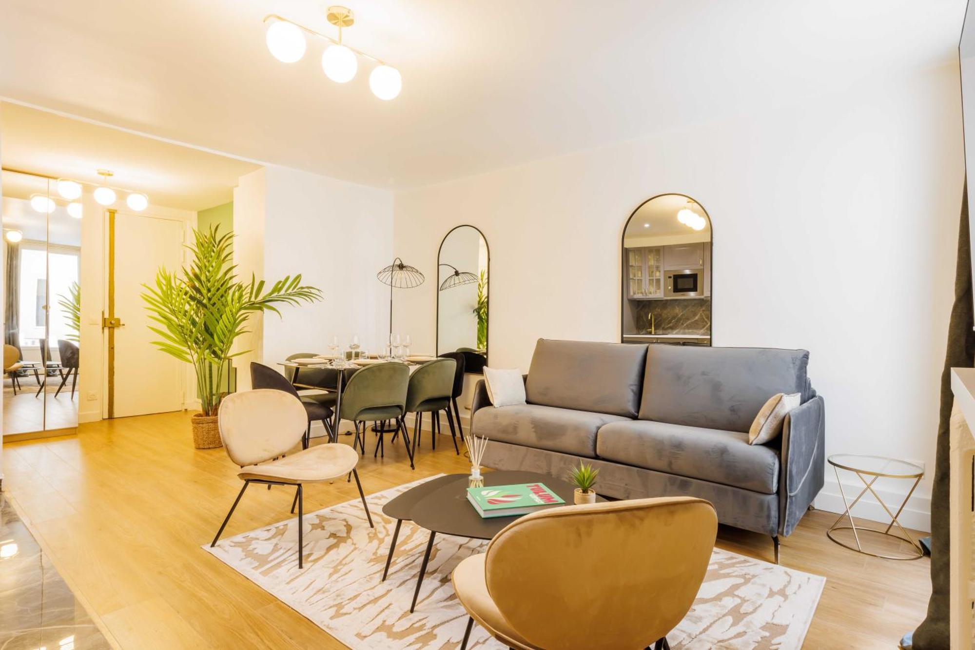 Superb With Patio 6p-2bdr - Opera Grands Boulevards Appartement *